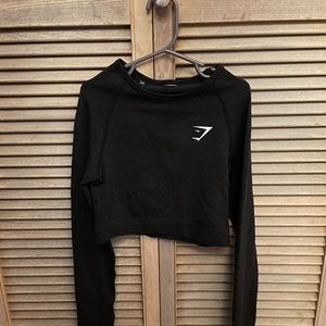 Gymshark crop top vital seamless long sleeve